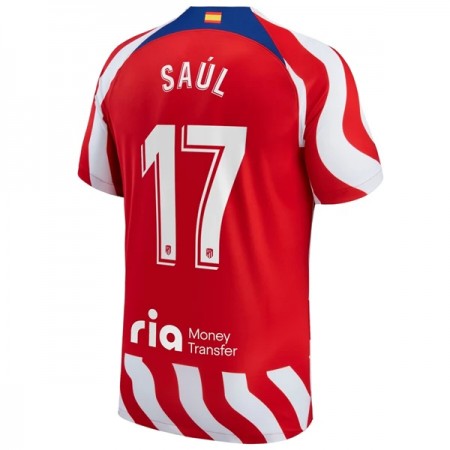 Goedkope Atlético Madrid Saul 17 Thuisshirt 2022-23